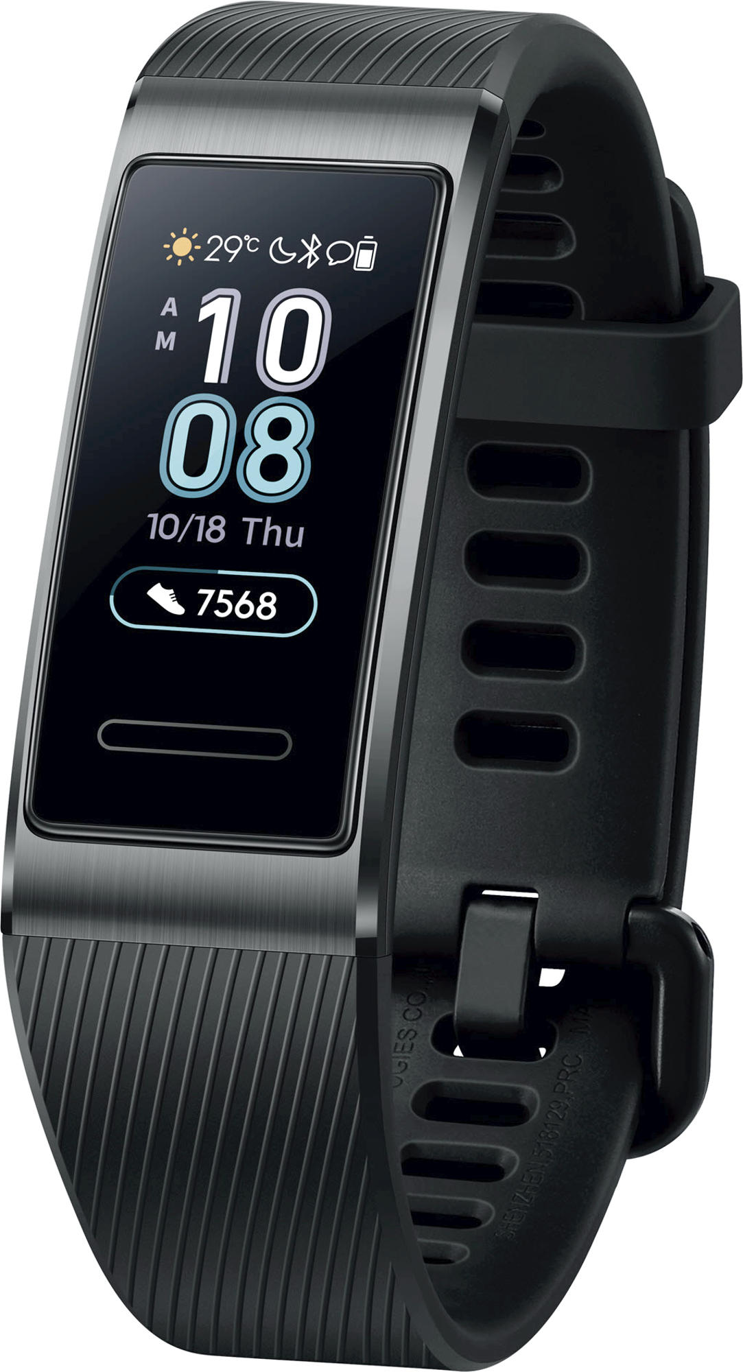 HUAWEI Band Pro, Fitness Tracker, 120 mm, Schwarz