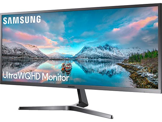 SAMSUNG LS34J550WQUXEN - Monitor, 34 ", WQHD, Nero