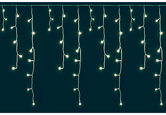 CHRISTMAS LIGHTING KAF 195C Jégcsap fényfüggöny, mini izzós, 4m, IP44, 230V