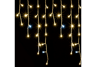 CHRISTMAS LIGHTING KAF 300L 5M LED-es jégcsap fényfüggöny, sziporkázó, 5m, IP44, 230V