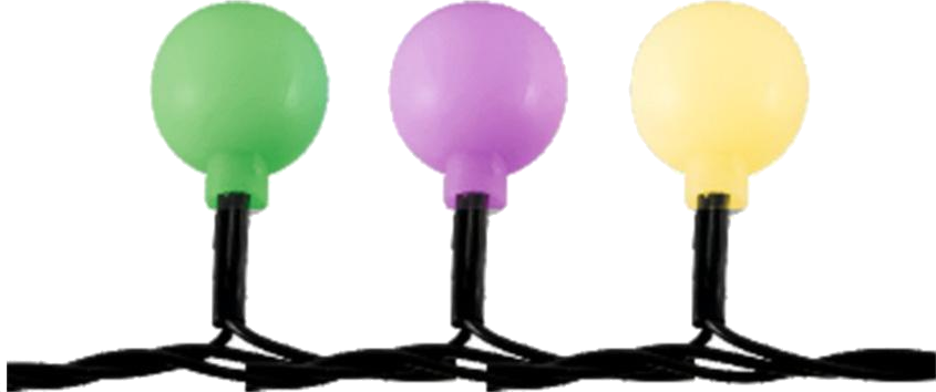 CHRISTMAS LIGHTING KBC 50 LED-es gömb fényfüzér