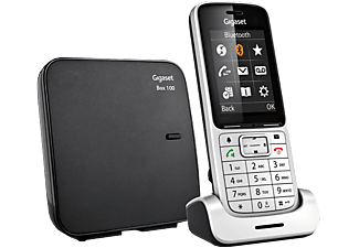 GIGASET SL450 - Téléphone sans fil (Platine/Noir)