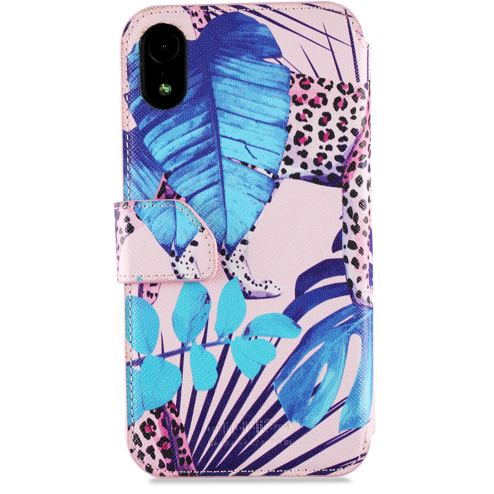 HOLDIT Stockholm Tropicat, Bookcover, Apple, iPhone XR, Mehrfarbig