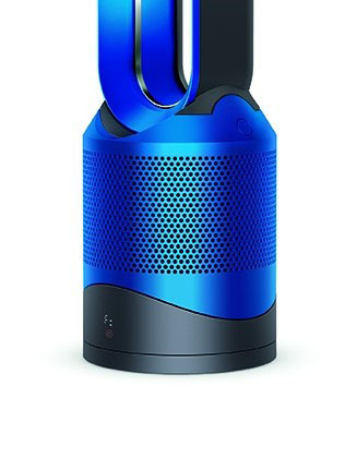 DYSON 305575-01 Pure Hot+Cool Luftreiniger Anthrazit/Blau (2000 Watt, 360 ° HEPA-Filter aus Borosilikat-Glasmikrofasern, Aktivkohlefilter, Gummivakuumversiegelung)