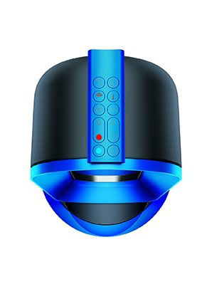 DYSON 305575-01 Pure Hot+Cool Luftreiniger Anthrazit/Blau (2000 Watt, 360 ° HEPA-Filter aus Borosilikat-Glasmikrofasern, Aktivkohlefilter, Gummivakuumversiegelung)