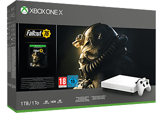 MICROSOFT Xbox One X 1 TB + Fallout 76