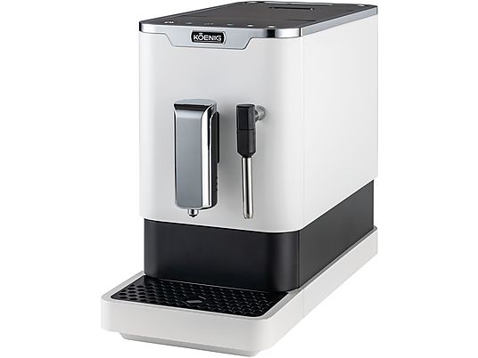 KOENIG B03905 Finessa - Machine à café automatique (Blanc/Noir)