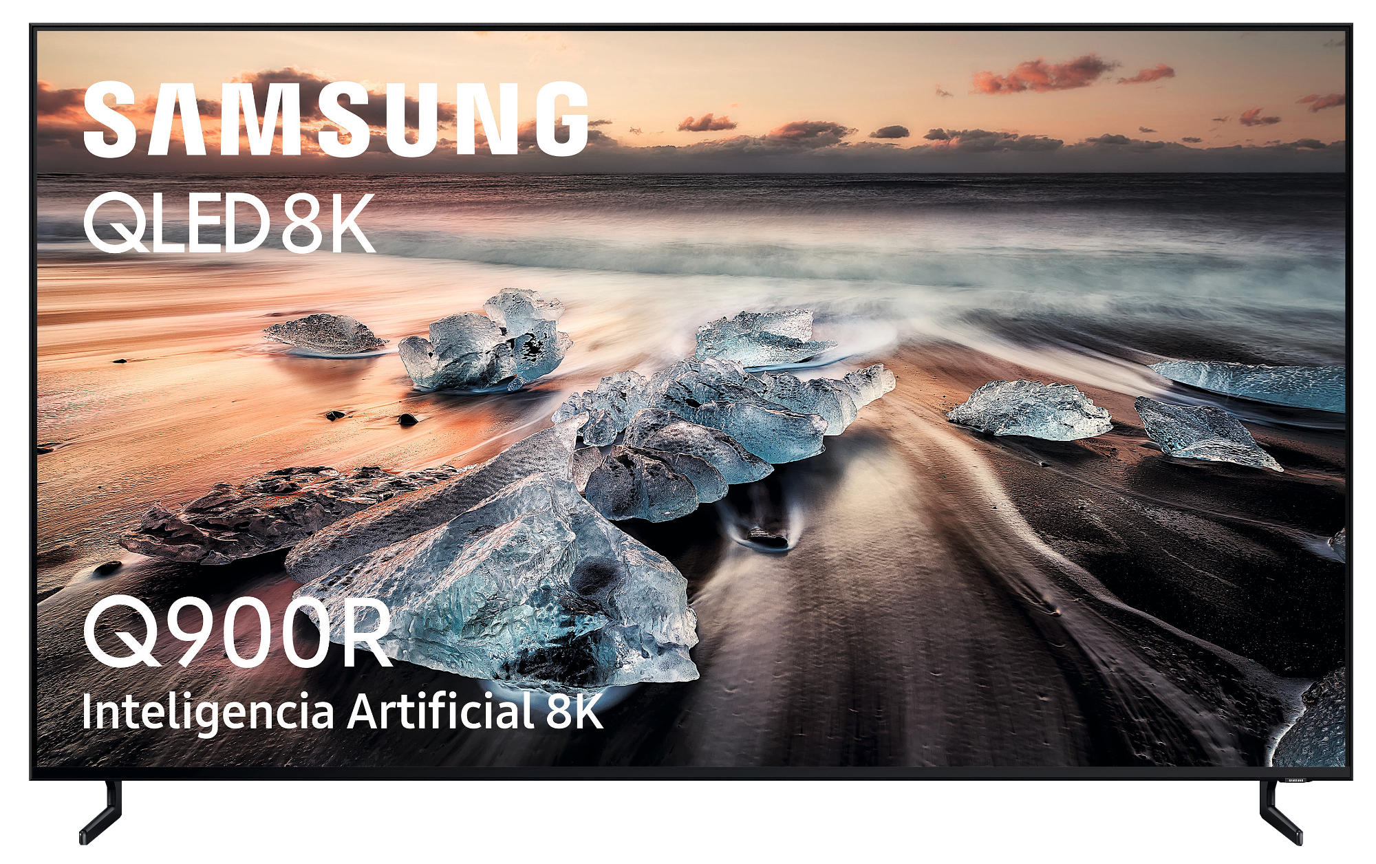 TV QLED 65" - Samsung 65Q900, 8K, HDR 3000, Direct Full Array, Smart TV, Ambient Mode