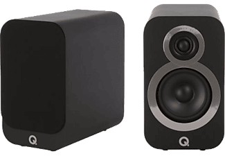 Q-ACOUSTICS 3010i - Coppia di altoparlanti da scaffale (Nero)