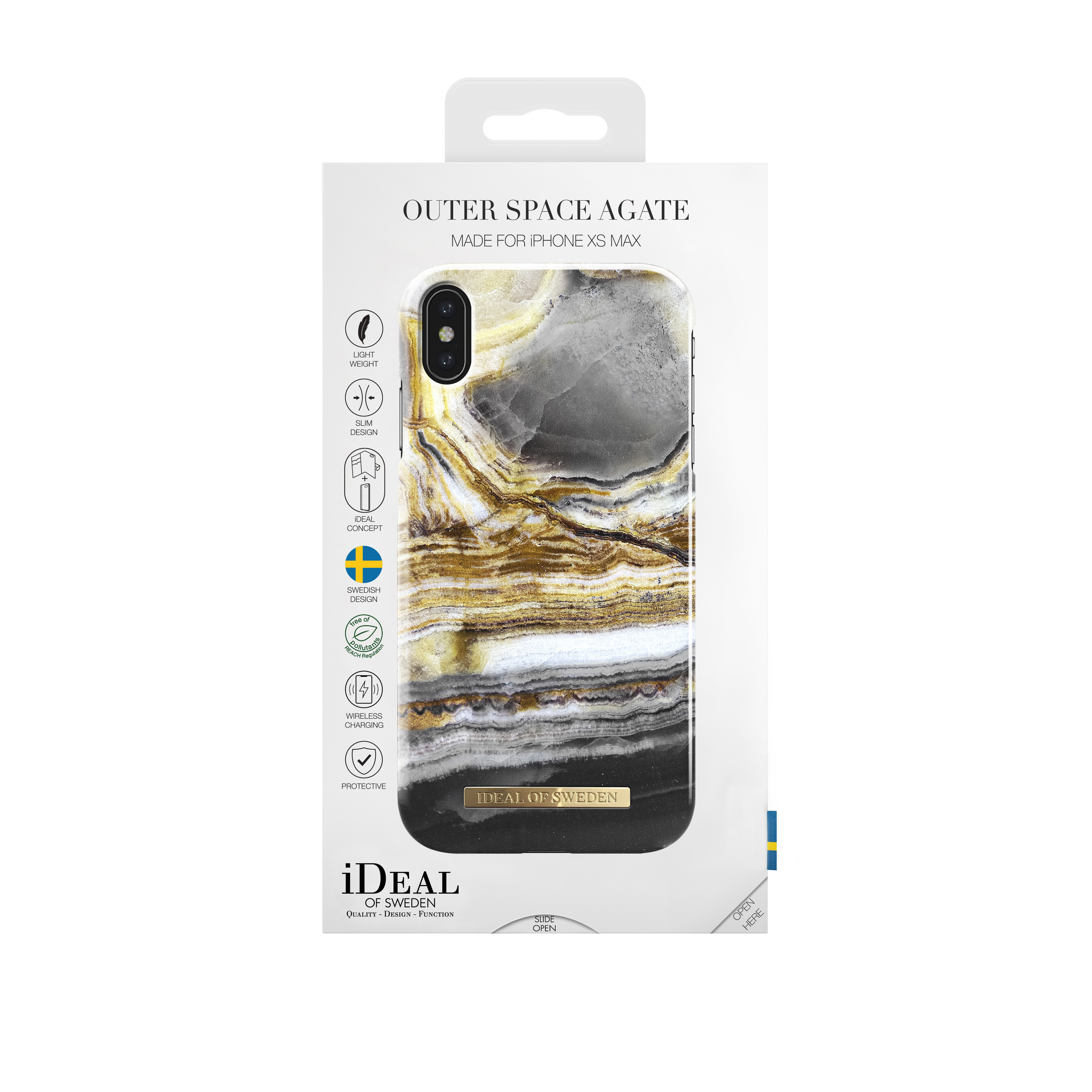 IDEAL OF SWEDEN Fashion Case, Backcover, Apple, iPhone XS Max, Outer Space