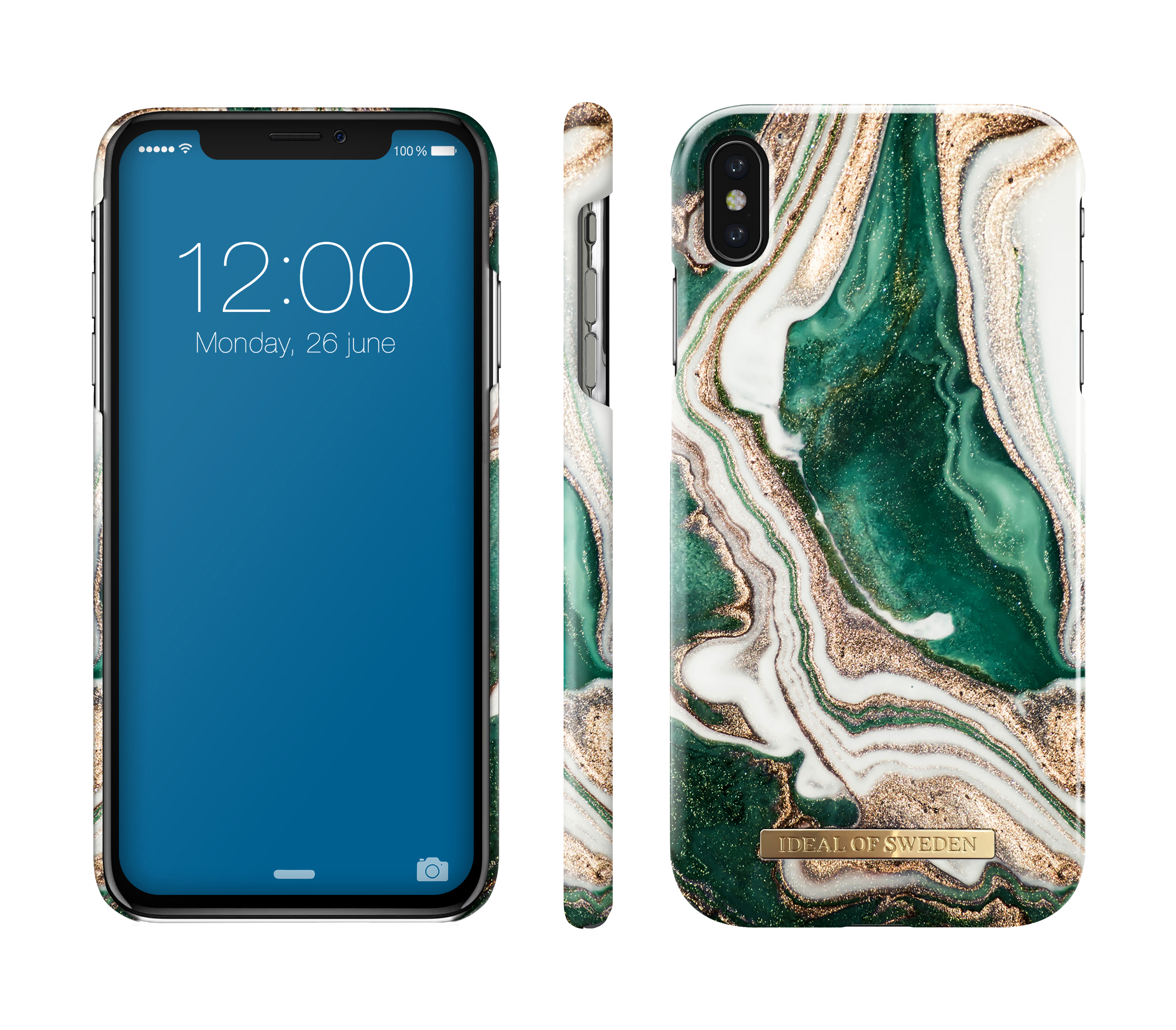 IDEAL OF SWEDEN Fashion Case, Backcover, Apple, iPhone XS Max, Golden Jade