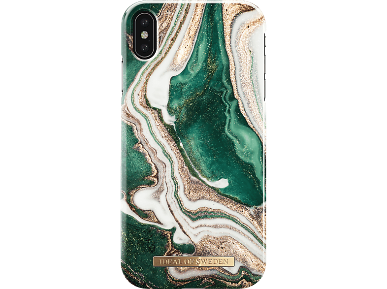 IDEAL OF SWEDEN Fashion Max, Apple, Jade iPhone Backcover, Golden XS Case