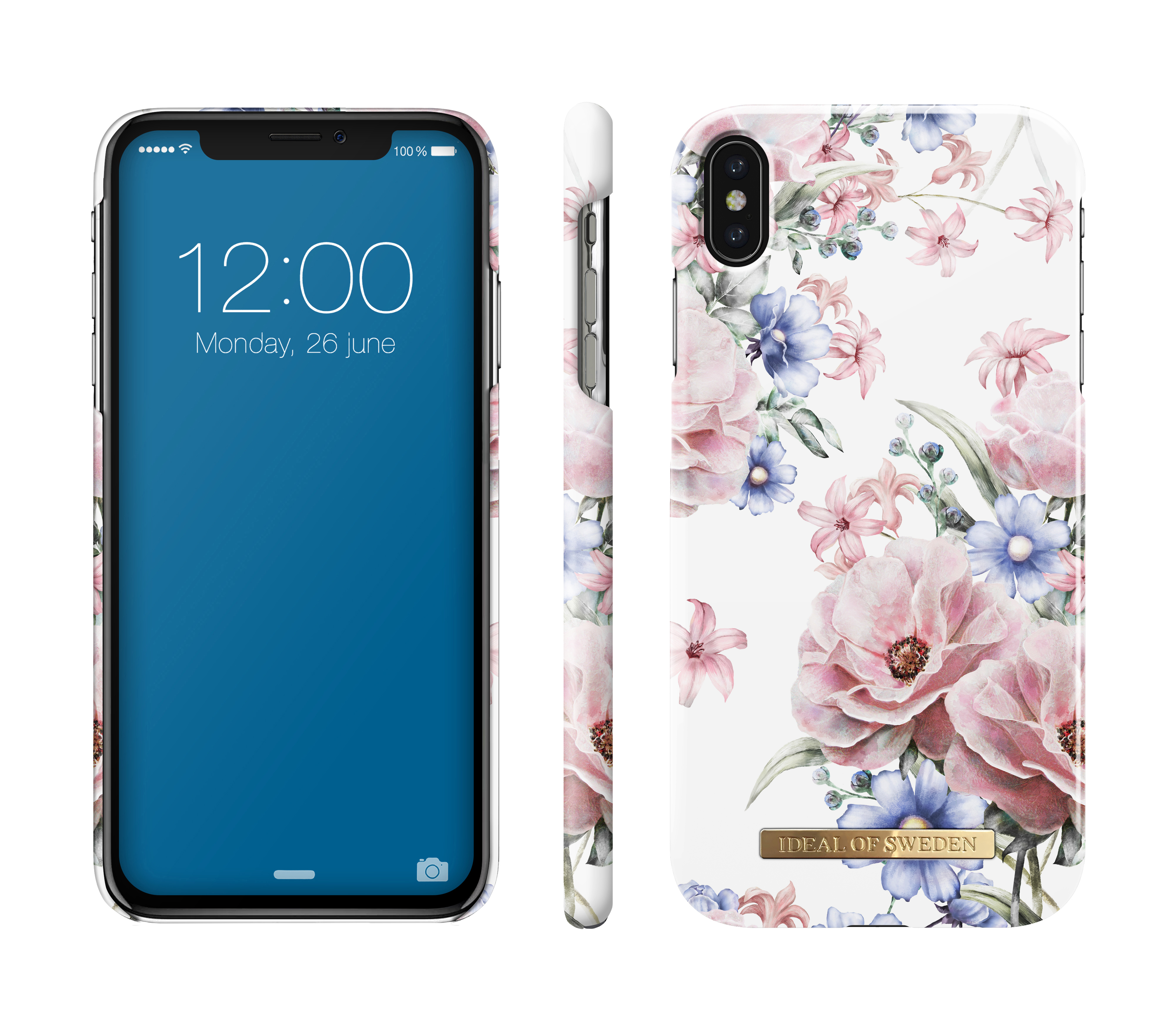 IDEAL OF SWEDEN Fashion Case, Backcover, Apple, iPhone XS Max, Floral Romance