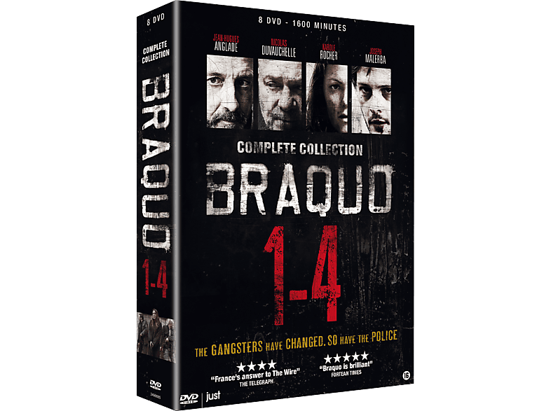 Braquo: Seizoen 1-4 - DVD