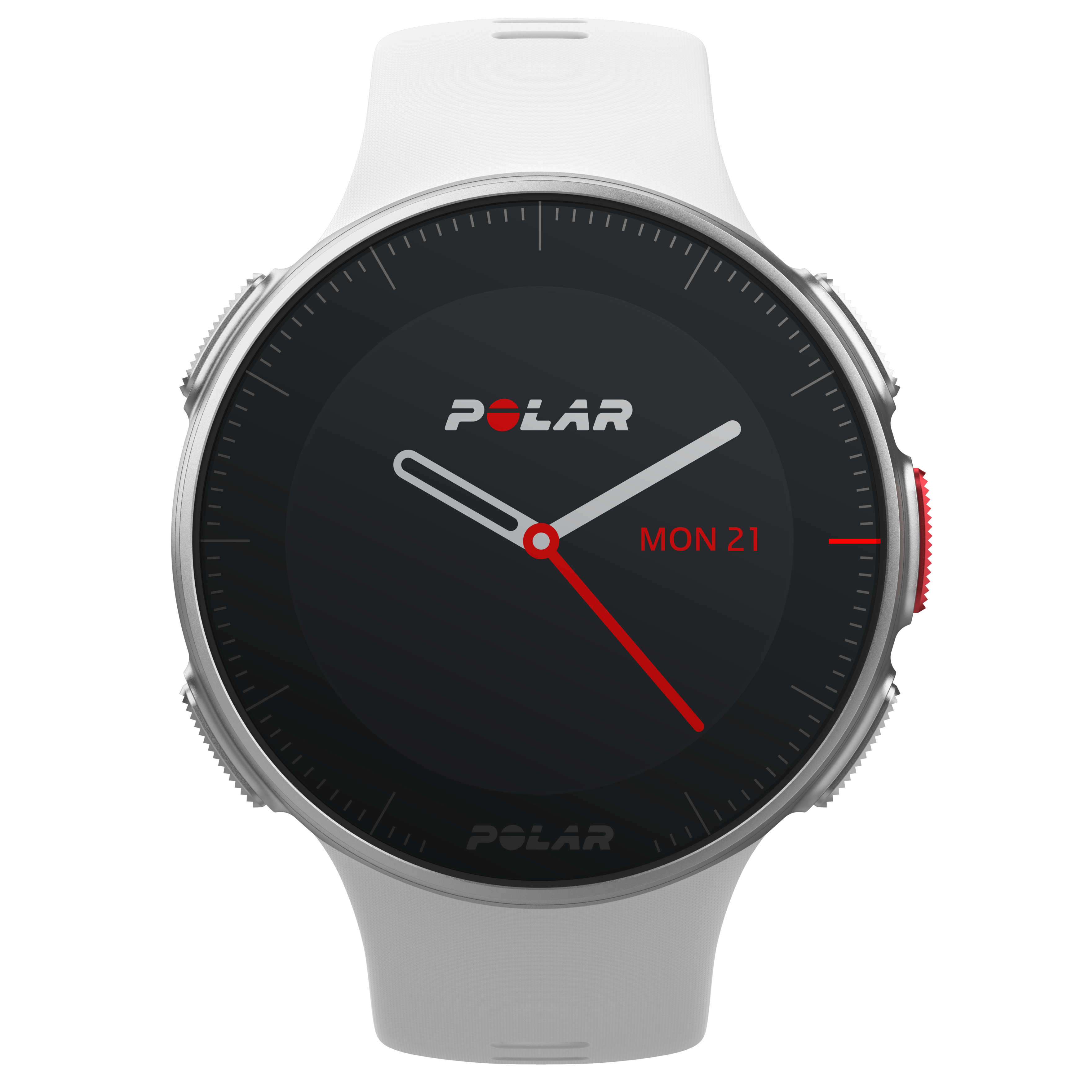 POLAR Polar Vantage V - Profi-Multisportuhr mit GPS, Smartwatch, 155–210 mm, Weiß