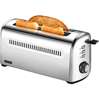 UNOLD 38366 Retro Toaster (Edelstahl, 1500 Watt, Schlitze: 2)