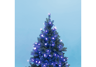 CHRISTMAS LIGHTING KII 100/BL LED-es beltéri fényfüzér, kék, 100 LED