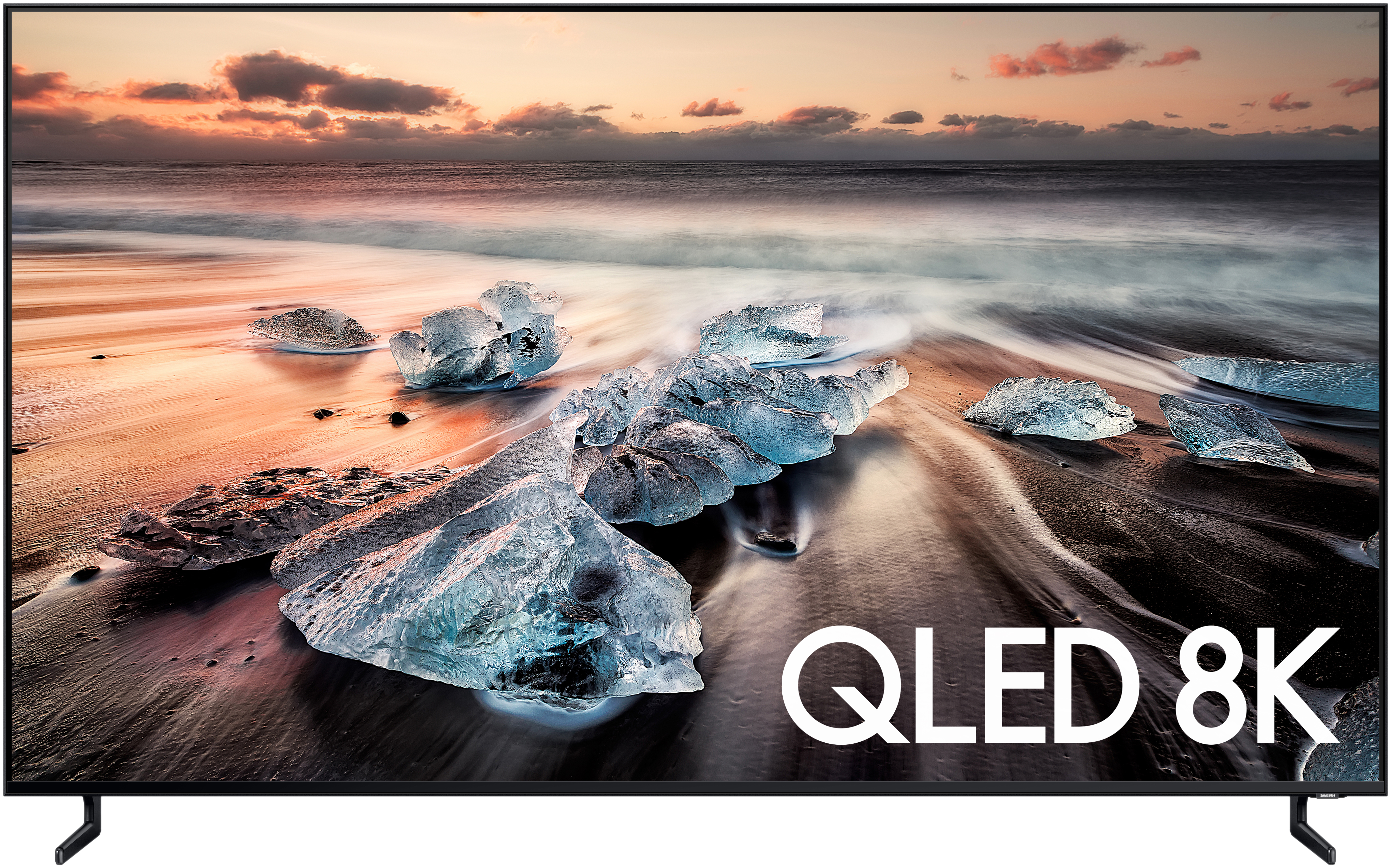 SAMSUNG Fernseher 75" Flat QLED TV Q900 (2018) 8K Ultra HD