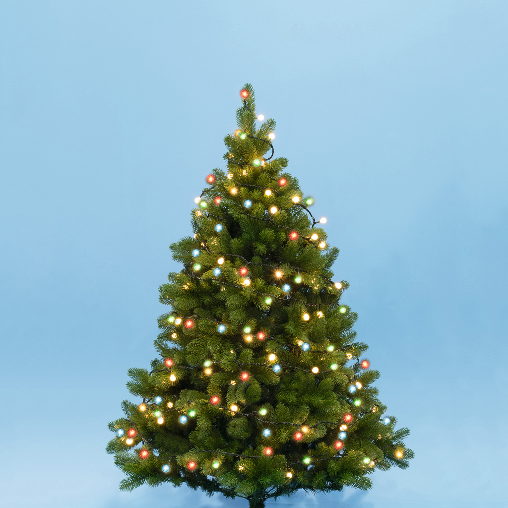 CHRISTMAS LIGHTING KII 100B/M LED-es gömb fényfüzér