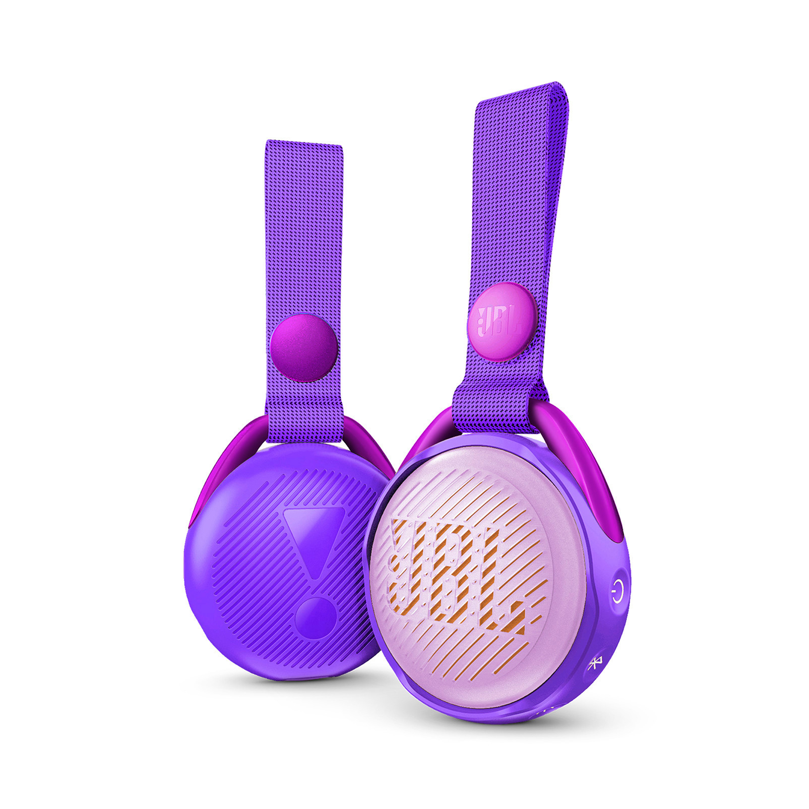 JBL JR POP Bluetooth Lautsprecher, Lila, Wasserfest
