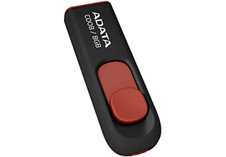 ADATA C008 8GB Pendrive, fekete (AC008-8G-RKD)