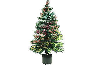 CHRISTMAS LIGHTING KIX 2/120 Világító fenyőfa, optikai szálas, színes, 120cm, 230V