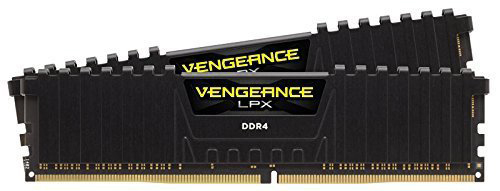 DDR4 LPX Heat Vengeance spreader Black Arbeitsspeicher CORSAIR GB 32