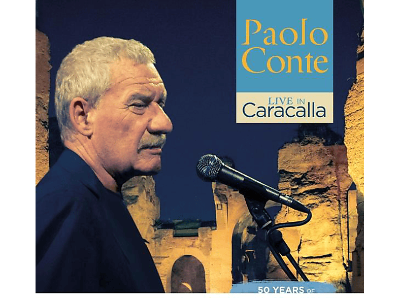 Paolo Conte - Live - Of Caracalla-50 in (CD) Years Azzurro (Live)