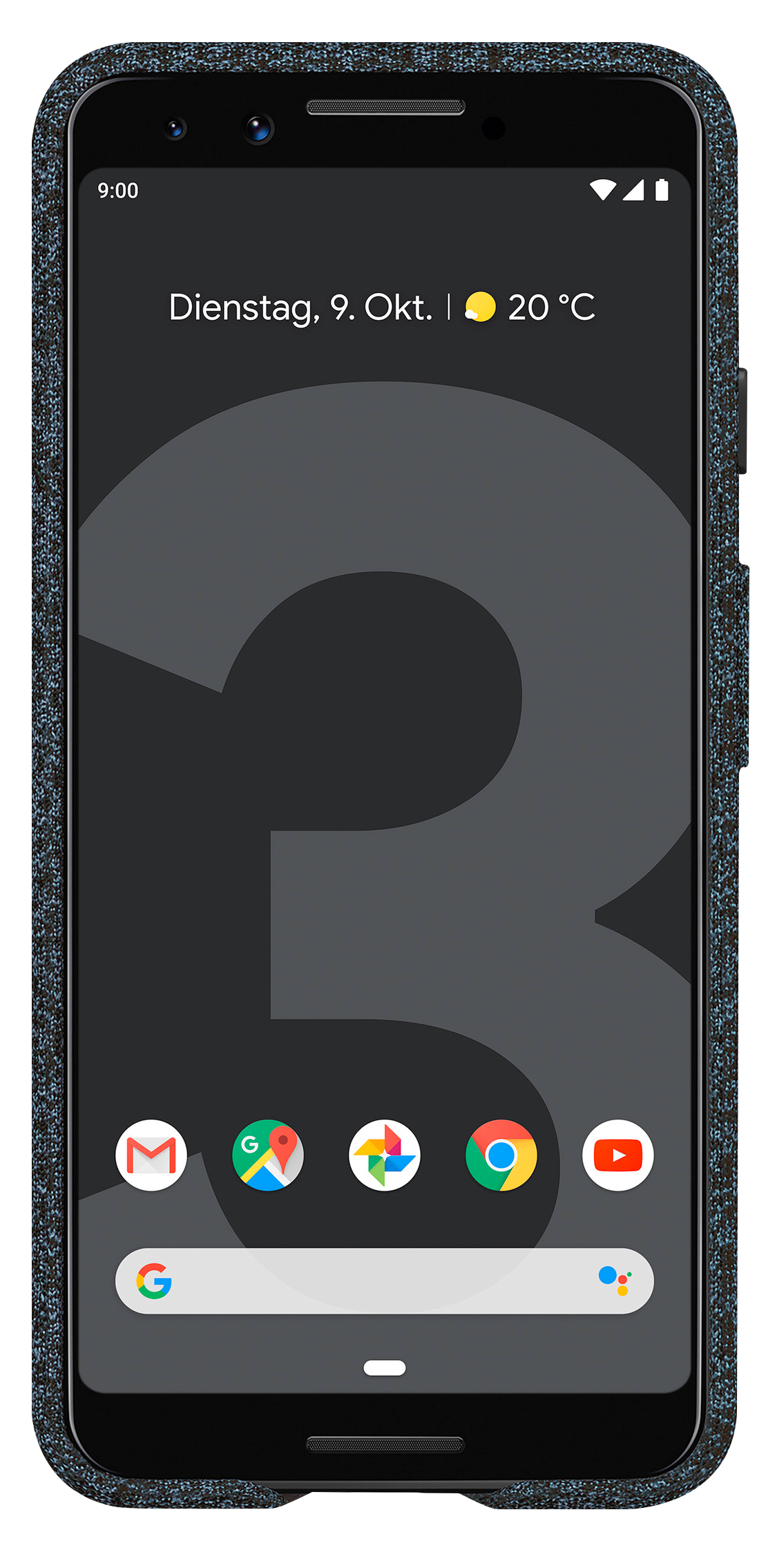 GOOGLE Fabric, Backcover, Google, Pixel 3, Indigo