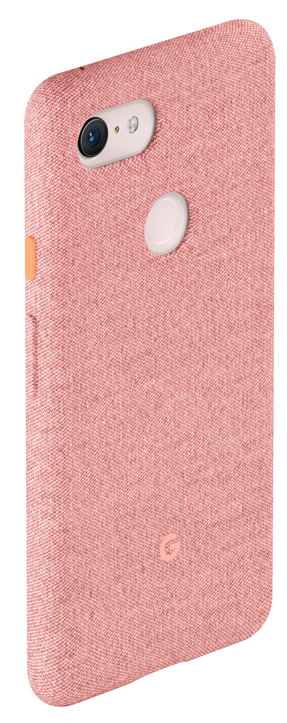 GOOGLE Fabric, Backcover, Moon Pink Google, Pixel 3XL