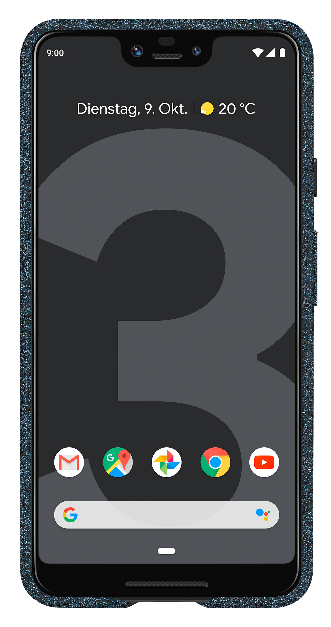 GOOGLE Fabric, Backcover, Google, Pixel 3XL, Indigo