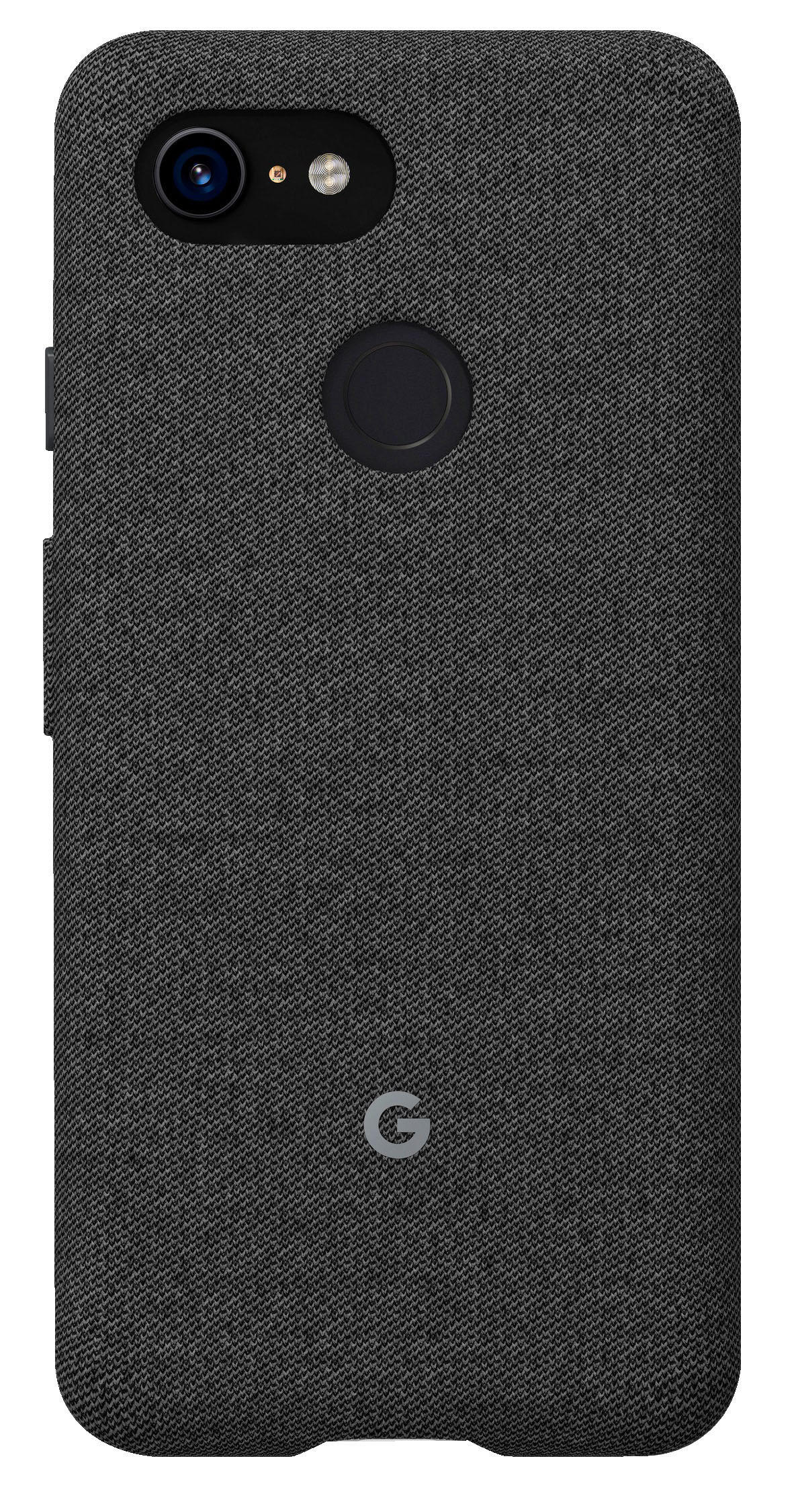 3, Google, GOOGLE Fabric, Pixel Backcover, Carbon