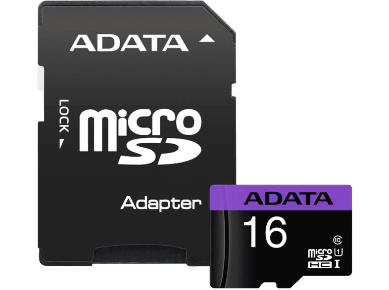 ADATA Micro SDHC k rtya 16GB class 10 UHS I AUSDH16GUICL10 RA1