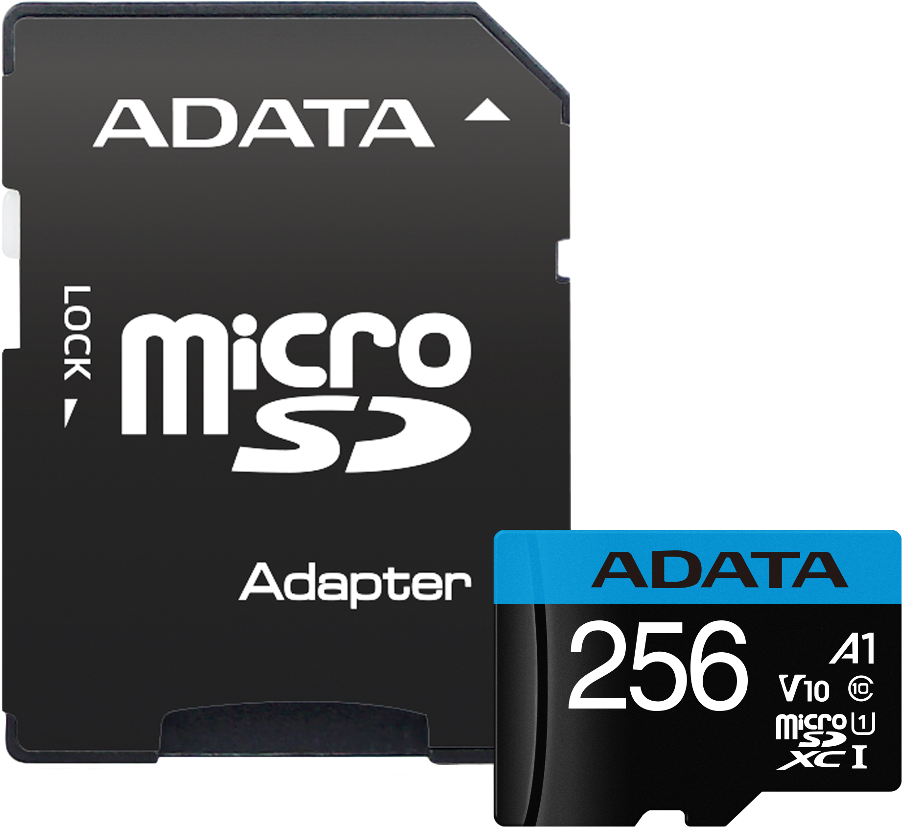 ADATA Micro SDXC kártya 256GB class 10 UHS-I (AUSDX256GUICL10A1-RA1)