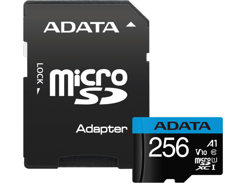 Torrent microscopisch Minimaliseren ADATA Micro SDXC kártya 256GB class 10 UHS-I (AUSDX256GUICL10A1-RA1) -  MediaMarkt online vásárlás
