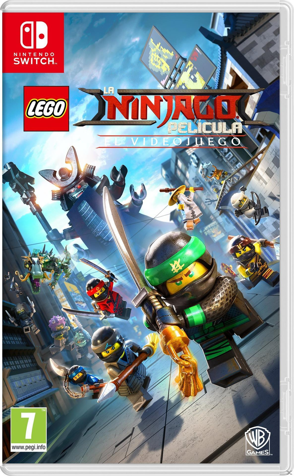 La Lego Ninjago película videojuego nintendo switch pelicula juego para