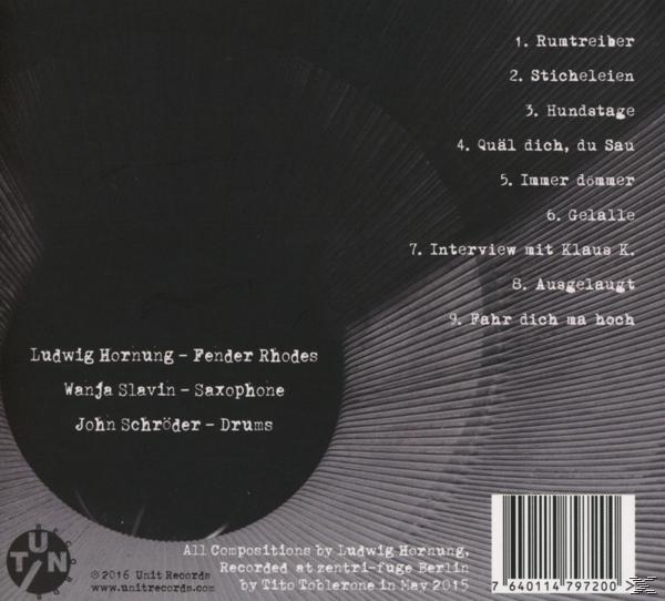 Triebwerk Hornung - Triebwerk Hornung  - (CD)