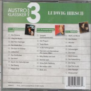 Albumcover mit deutschem Text, Fotos eines Mannes und einer Titelliste.
