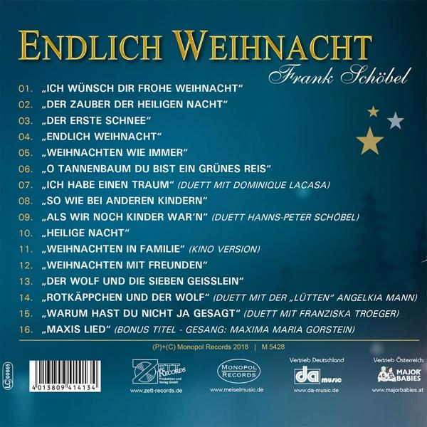 Frank Schöbel - Endlich Weihnacht Fröhliche Weihnachten Mit Frank  - (CD)