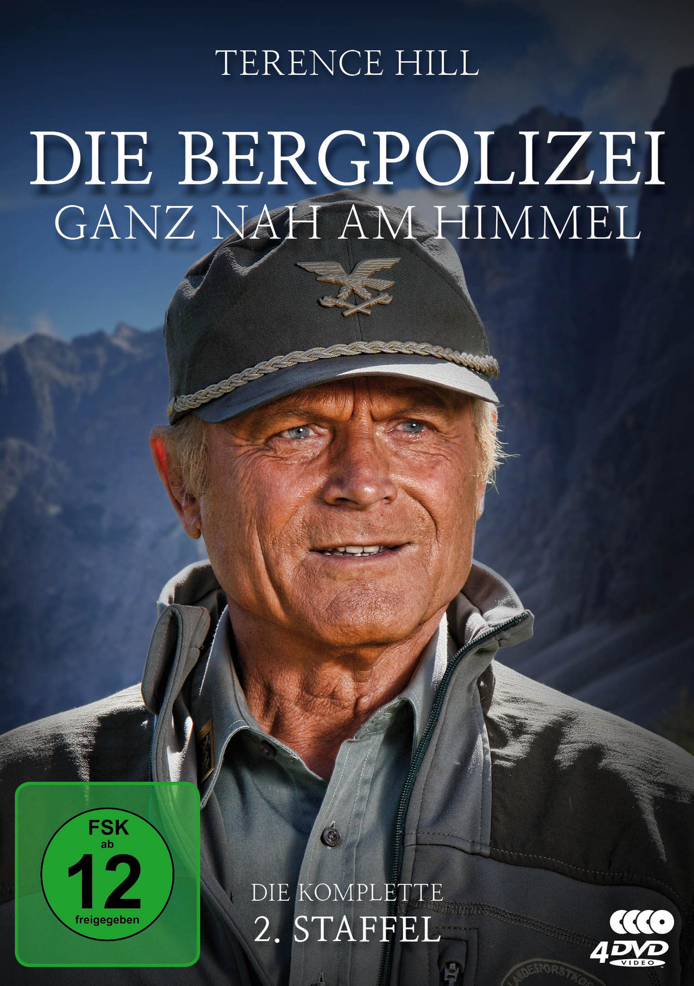 DVD-Cover. Mann in Uniform, Text auf Deutsch.