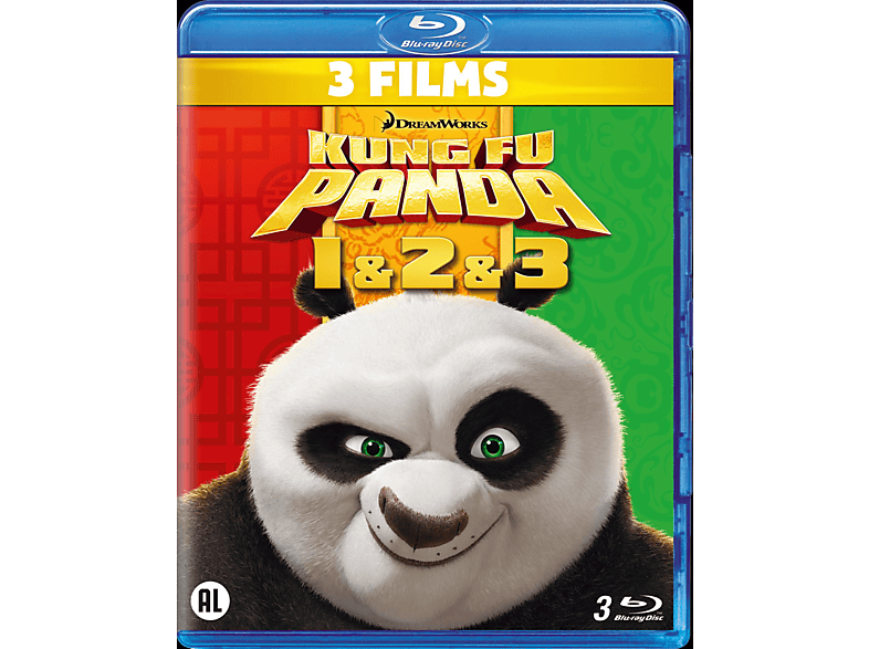 Kung Fu Panda 1-3 - Blu-ray
