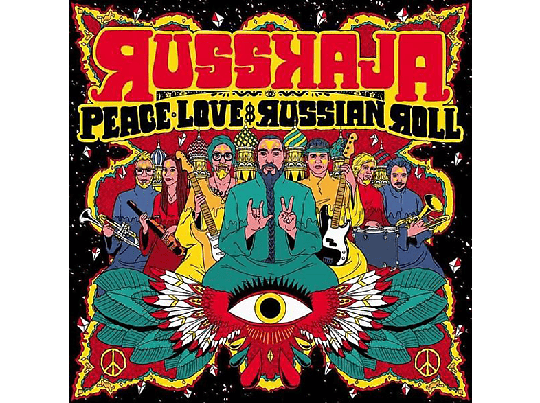 Russkaja – Peace,Love & Russian Rol – (CD)