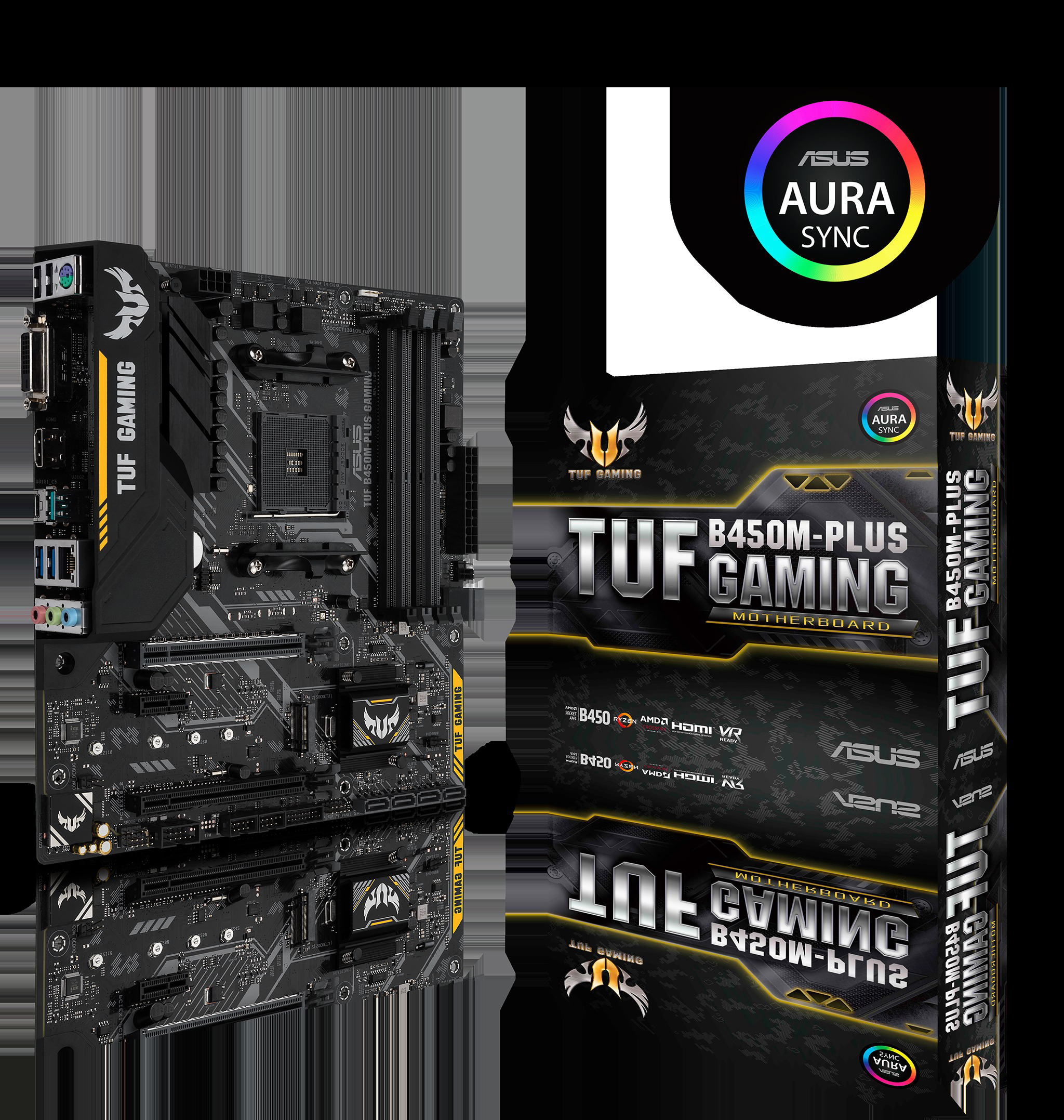 ASUS TUF B450M-PLUS Gaming Mainboard