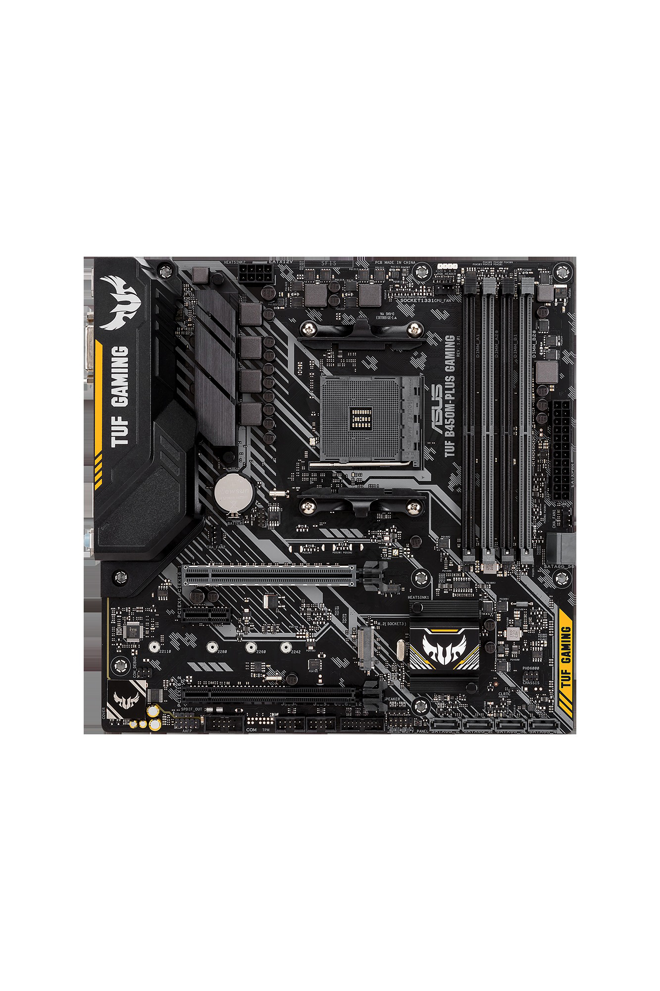 ASUS TUF B450M-PLUS Gaming Mainboard