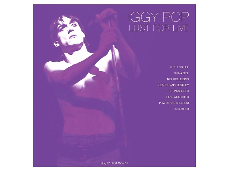 Iggy Pop - Lust For Live (180g White Vinyl)  - (Vinyl)