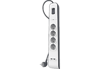 BELKIN BSV401VF2M 2 USB 4'lü 2M Akım Korumalı Priz