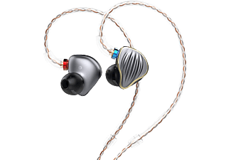 FIIO FH5 - Écouteurs avec crochets auriculaires (In-ear, Argent)