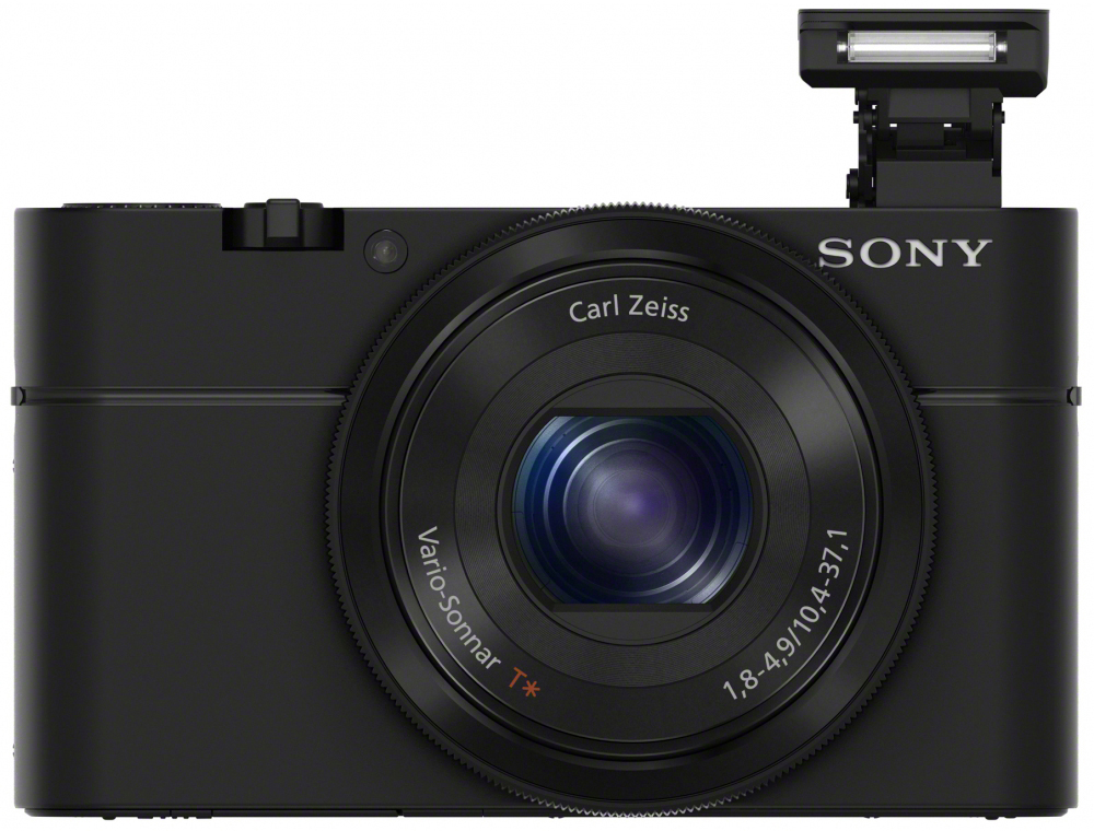 SONY Cyber-shot DSC-RX100 Digitalkamera Zoom, Xtra Schwarz, 3.6x Plus opt. SD-Speicherkarte Zeiss I , 16GB Fine/TFT-LCD