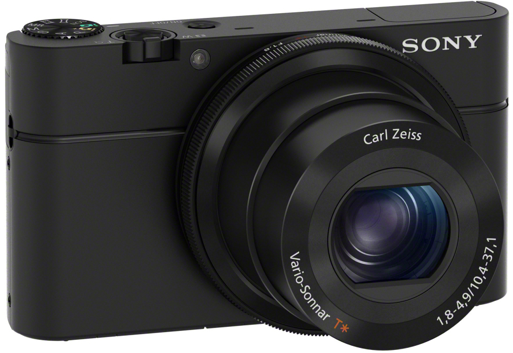 SONY Cyber-shot DSC-RX100 I Zoom, SD-Speicherkarte 3.6x Digitalkamera Plus Zeiss Fine/TFT-LCD 16GB , Schwarz, Xtra opt