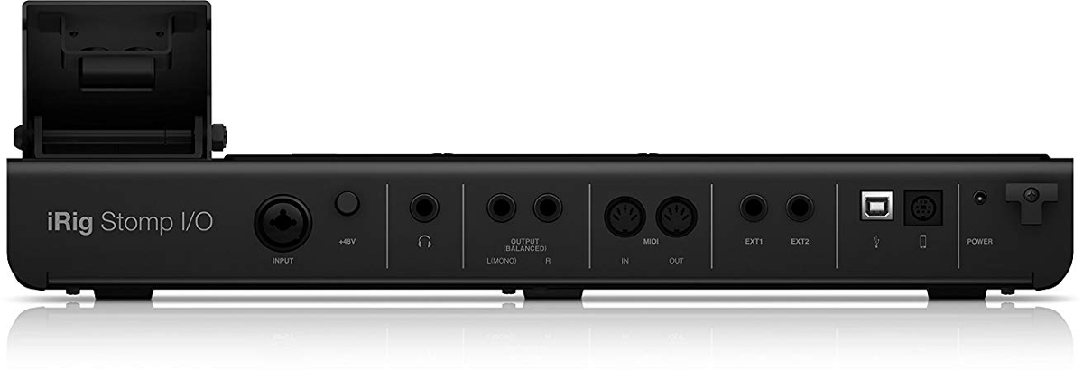 IK MULTIMEDIA iRig Stomp I/O | USB-Kurbelgarnitur (Schwarz